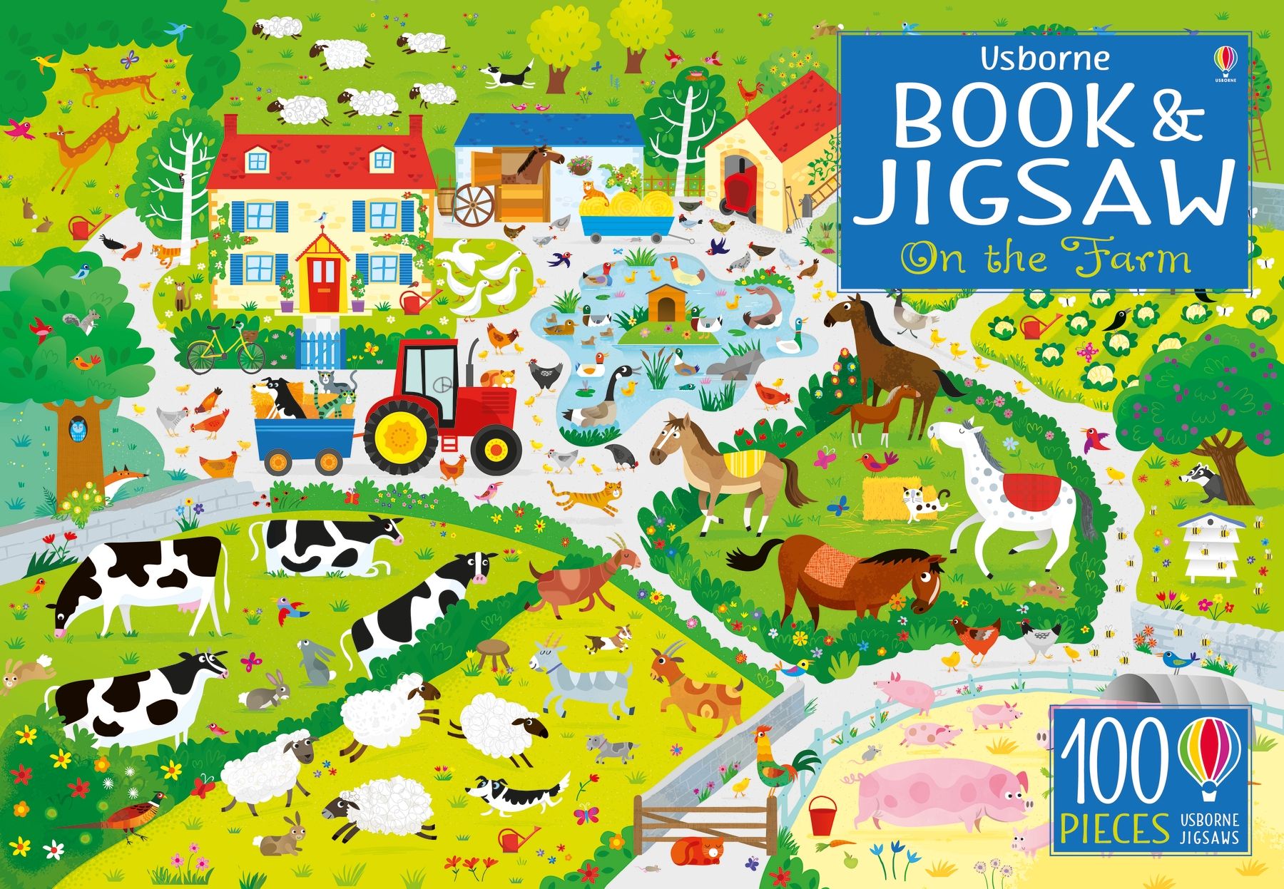 Jigsaw & Book On the farm