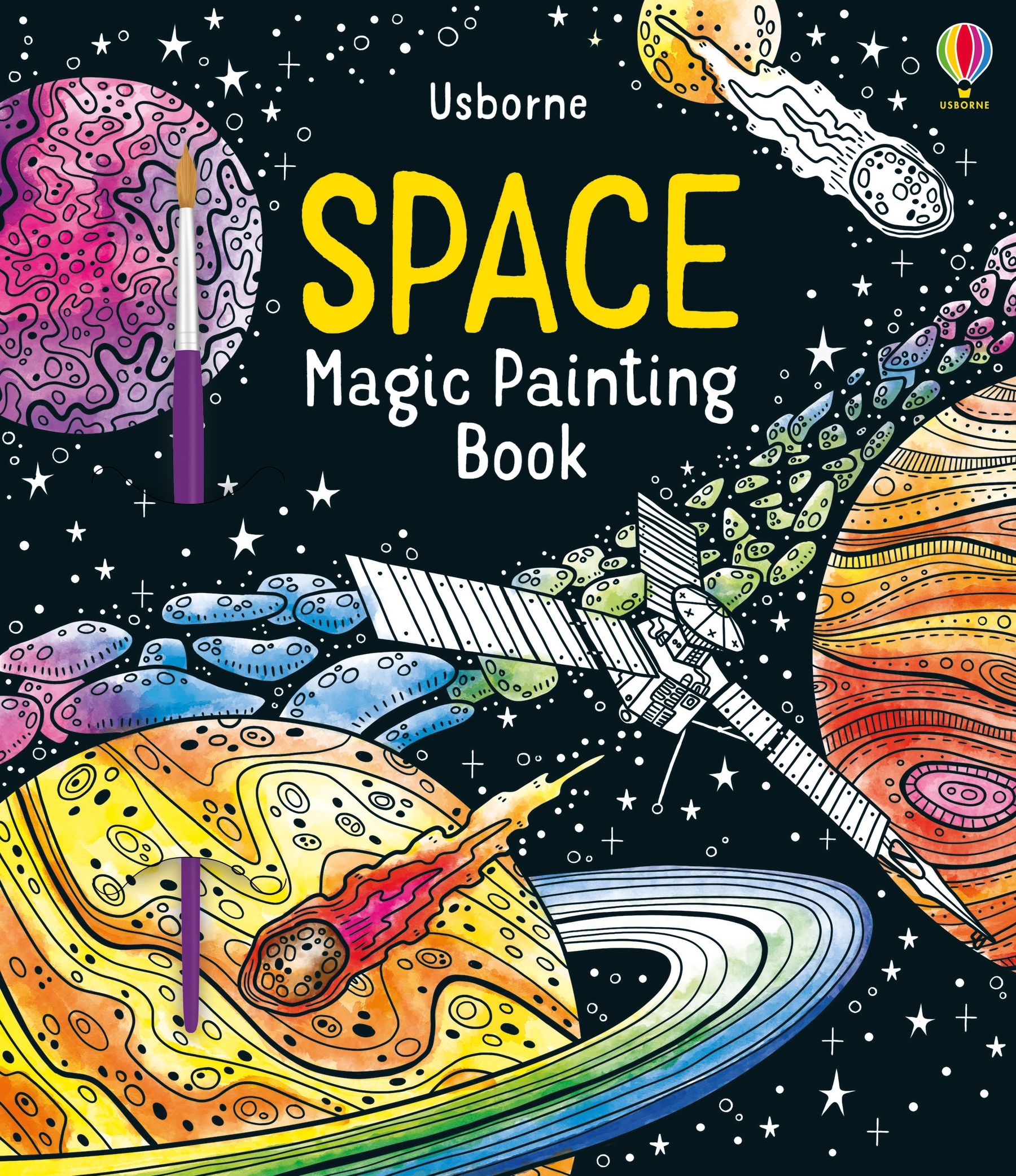 Magic painting book Space