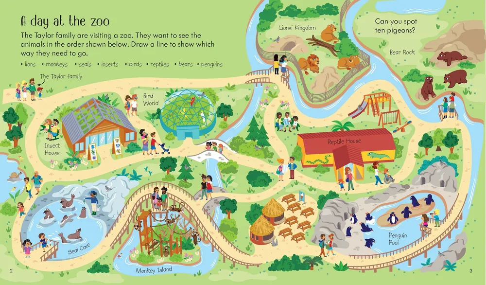 Little children´s  Zoo activity book