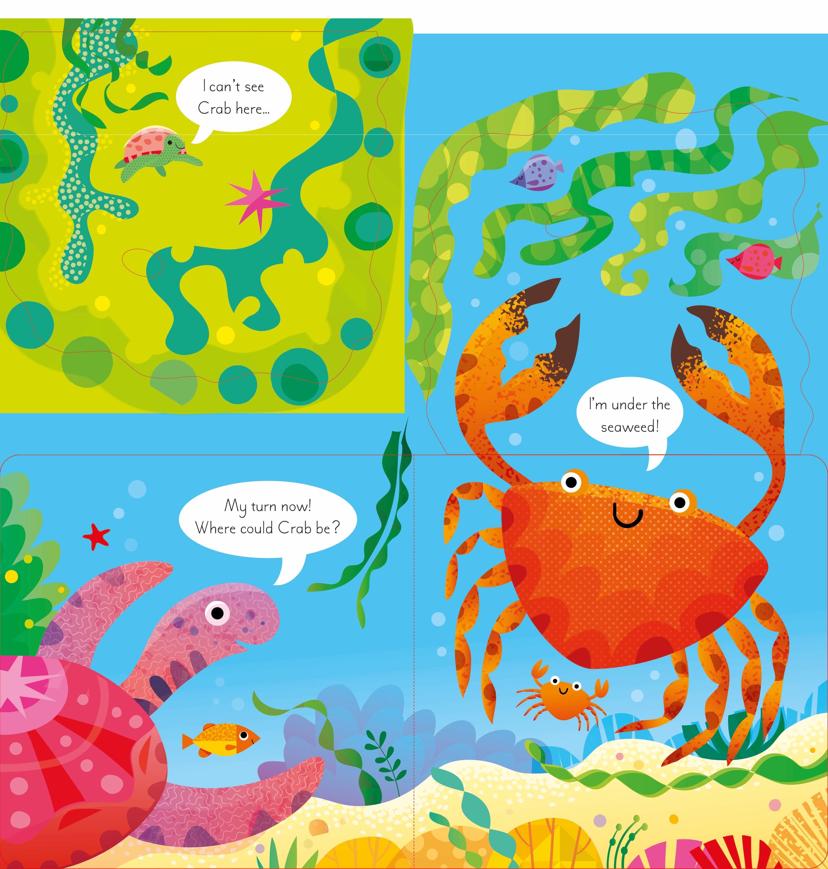 Play hide & seek with Octopus