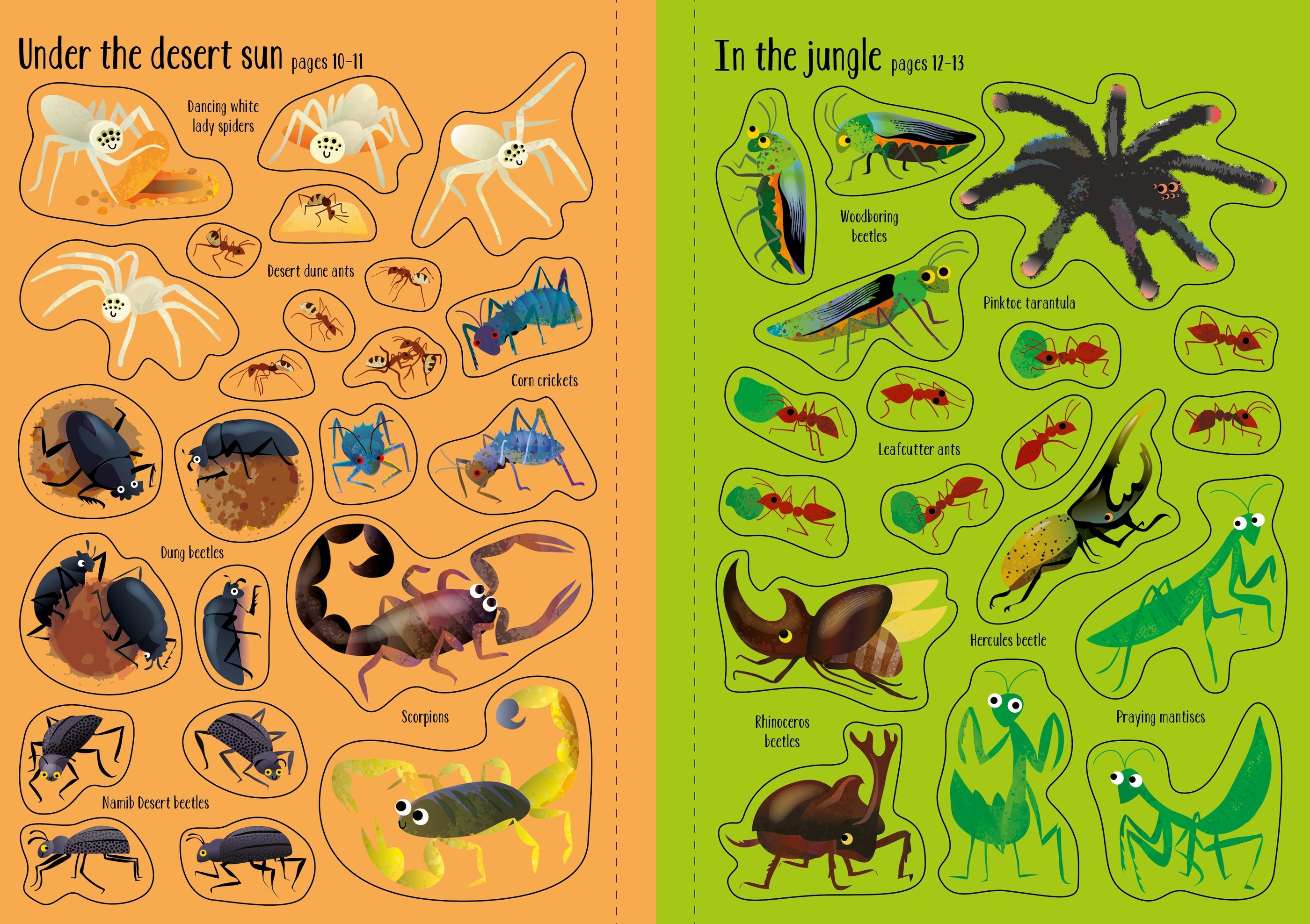 Little first stickers Bugs