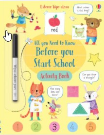 Wipe-clean Early Years All You Need to Know Before You Start School 