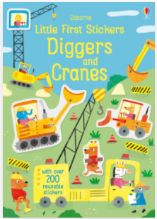 Little first stickers Diggers and cranes
